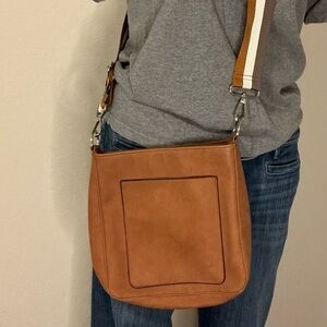 Stylish Tan Crossbody Bag